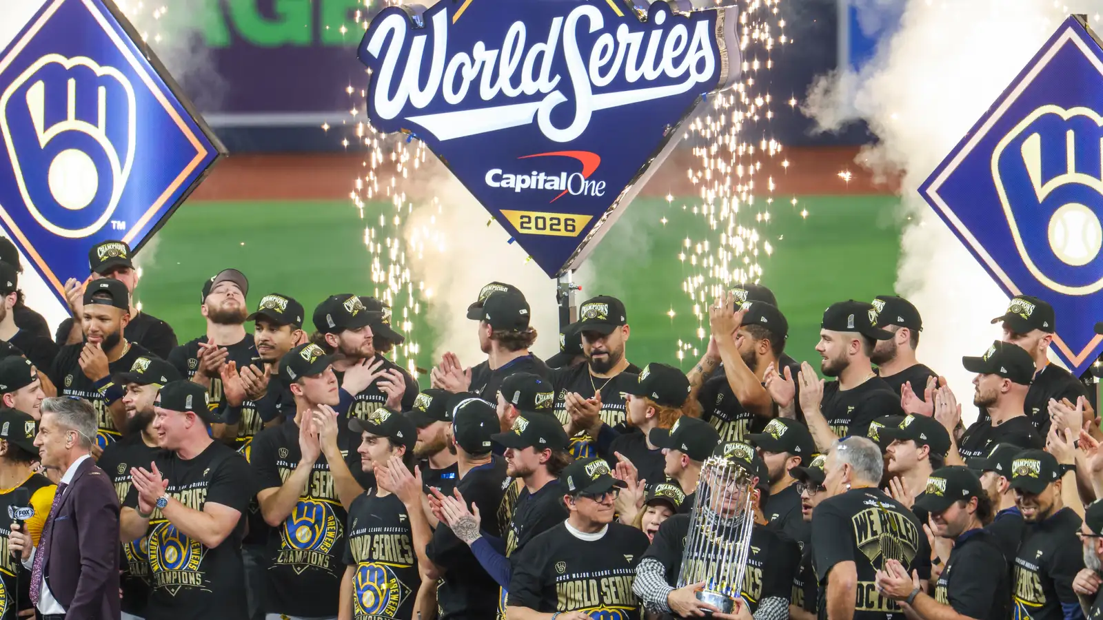 Milwaukee Brewers vann sögulegan sigur og er meistari í fyrsta sinn