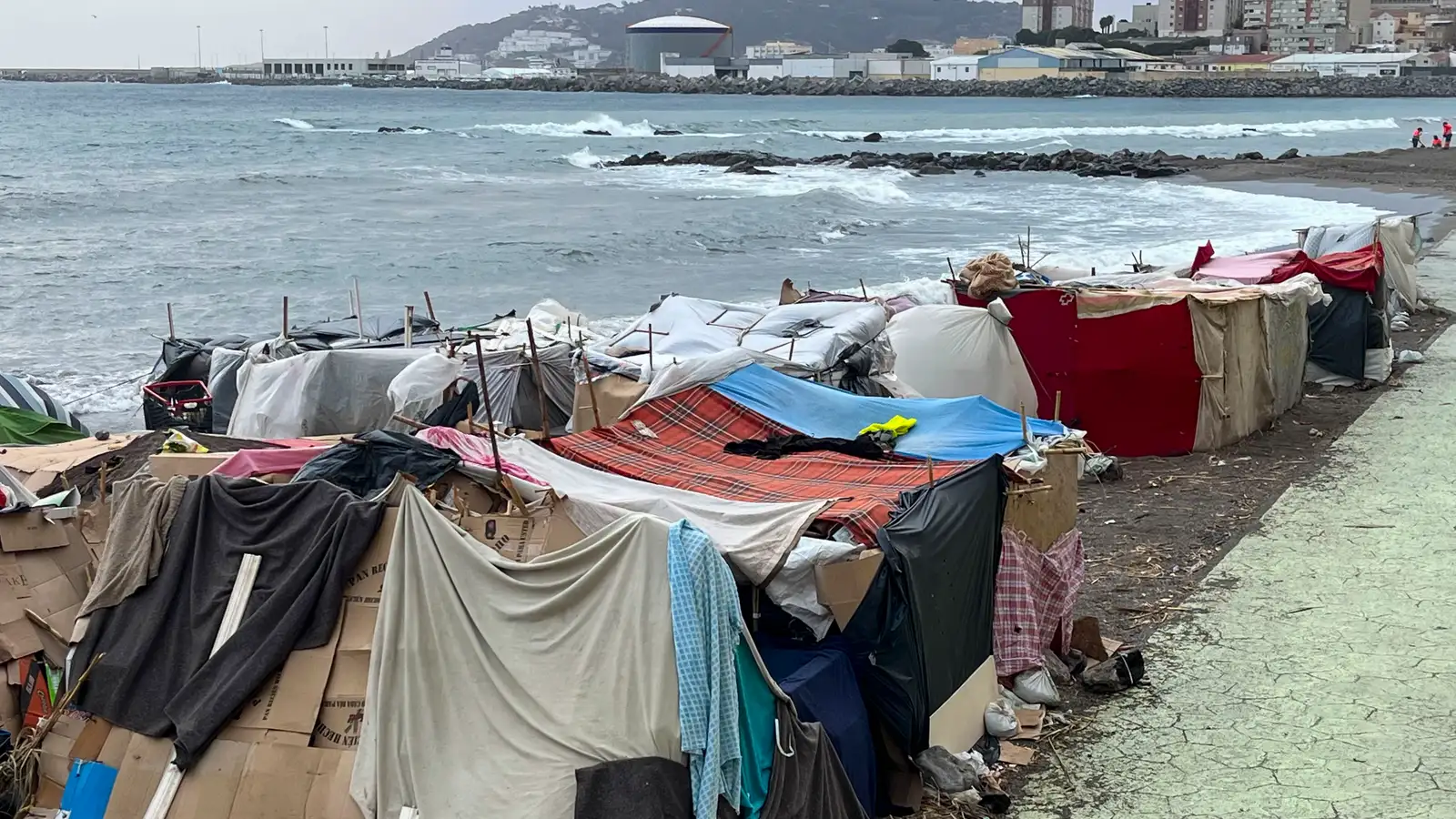 Þúsundir mótmæltu stjórnvöldum vegna Ceuta