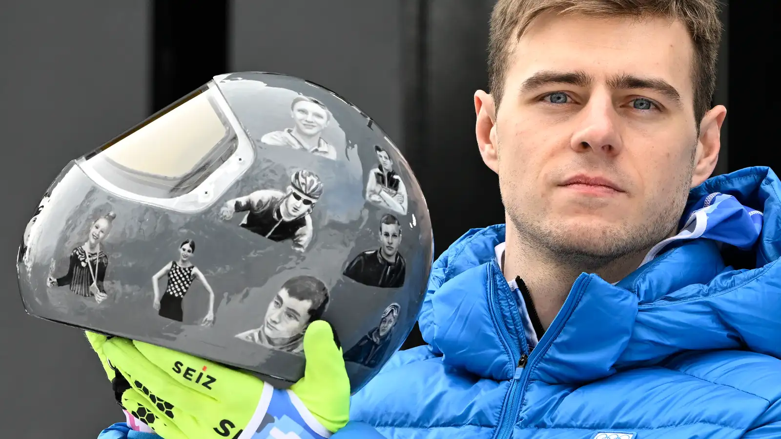 Úkraínumaðurinn dæmdur úr keppni vegna minningarhjálmsins