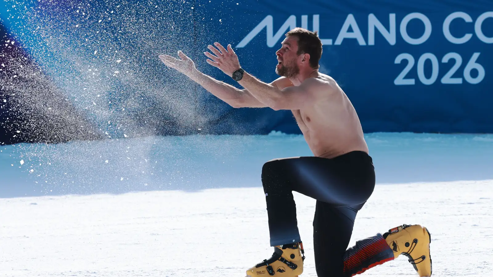 Ber að ofan, blönduð boðganga og bandarískt skautagull