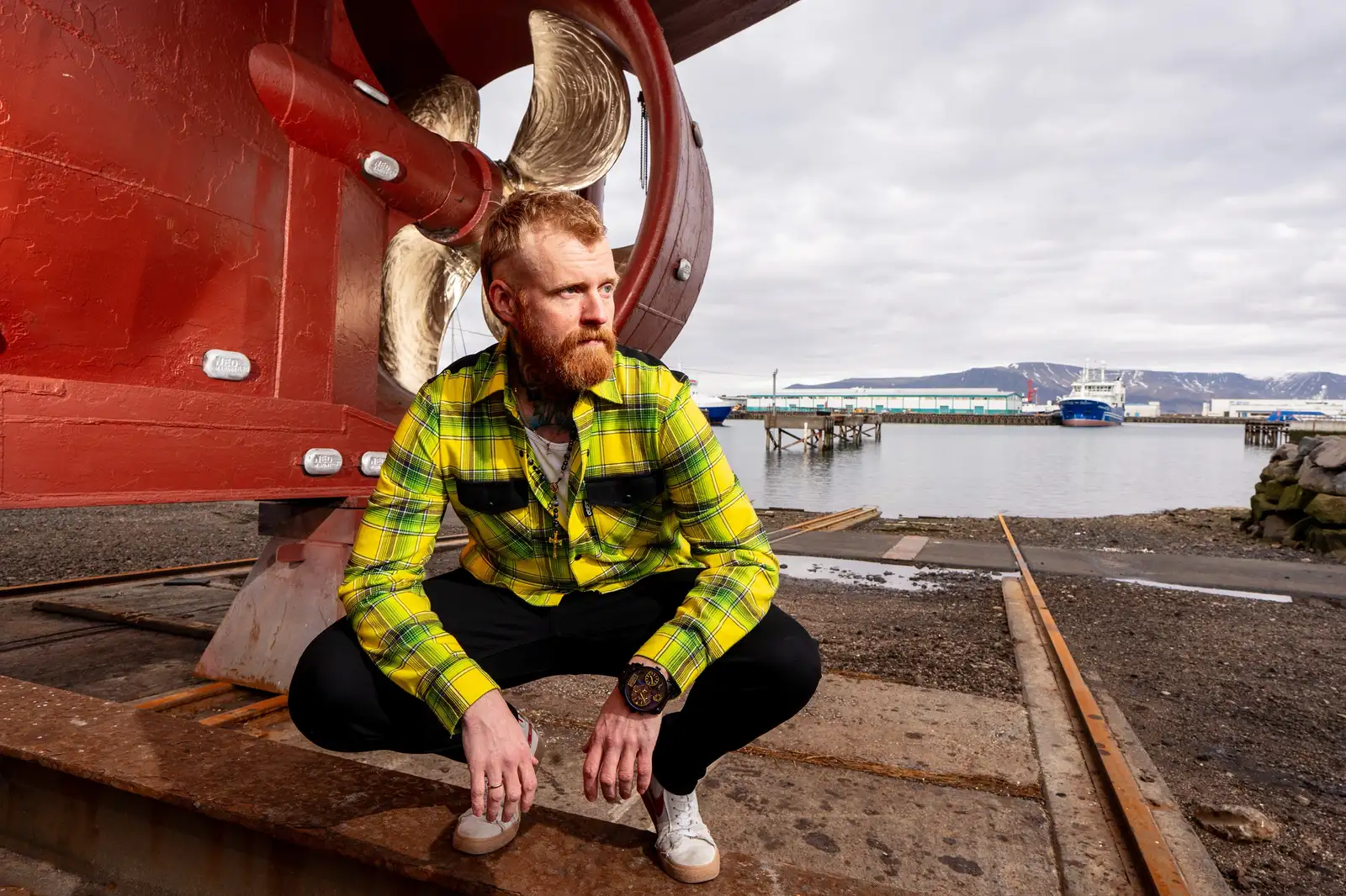 Listamaðurinn Odee, Oddur Eysteinn Friðriksson.