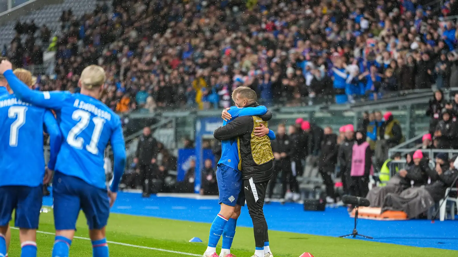 Orri Steinn Óskarsson skoraði tvö í öruggum sigri Íslands