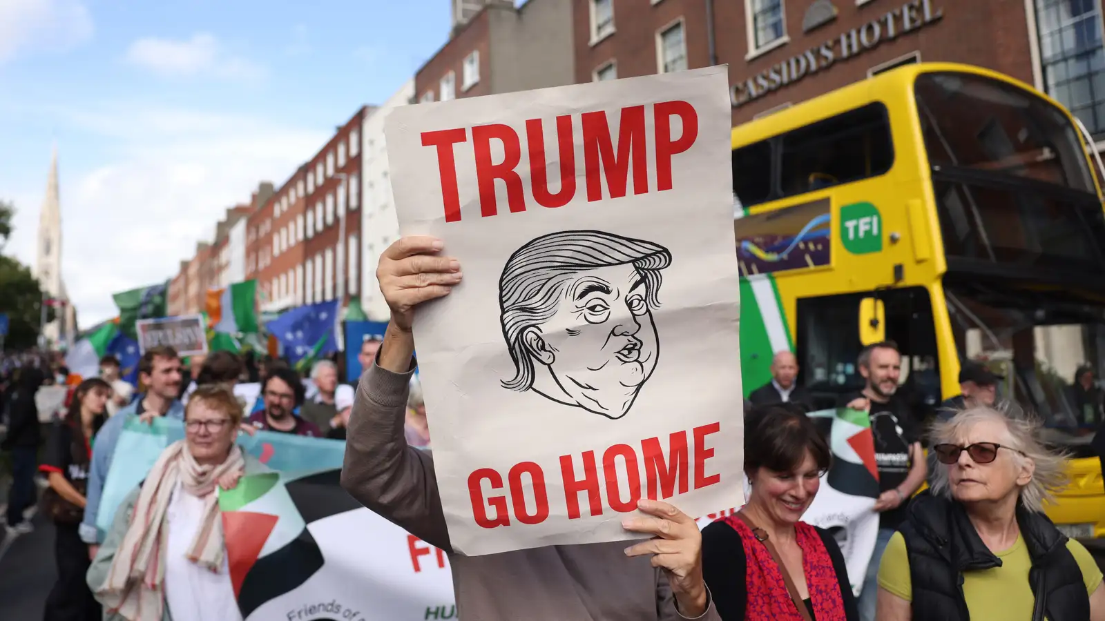 Trump lagði til sameiningu með Norður-Írlandi