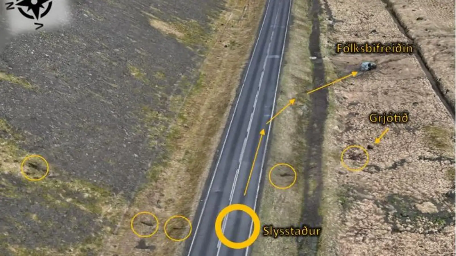 Rannsóknarnefnd vill að öryggi verði bætt þar sem banaslys varð vegna grjóthruns