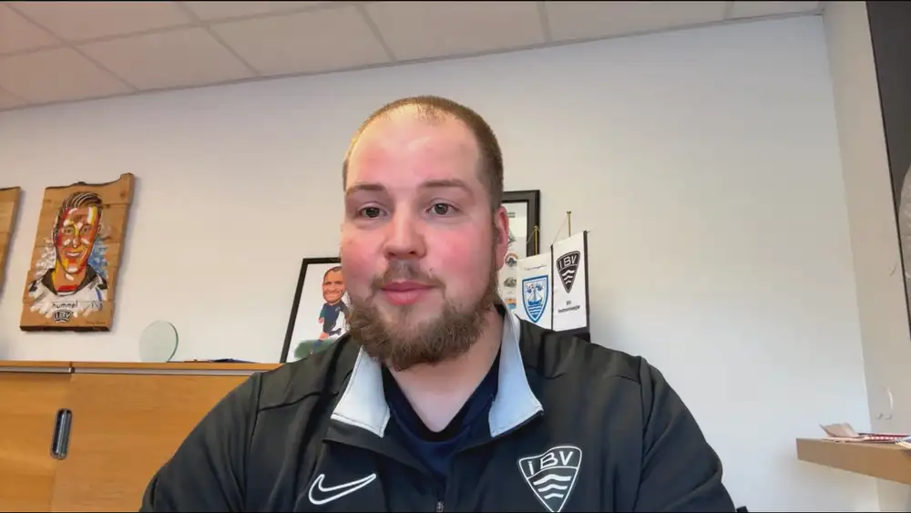 Bergvin Haraldsson, yfirþjálfari yngri flokka ÍBV í handbolta.