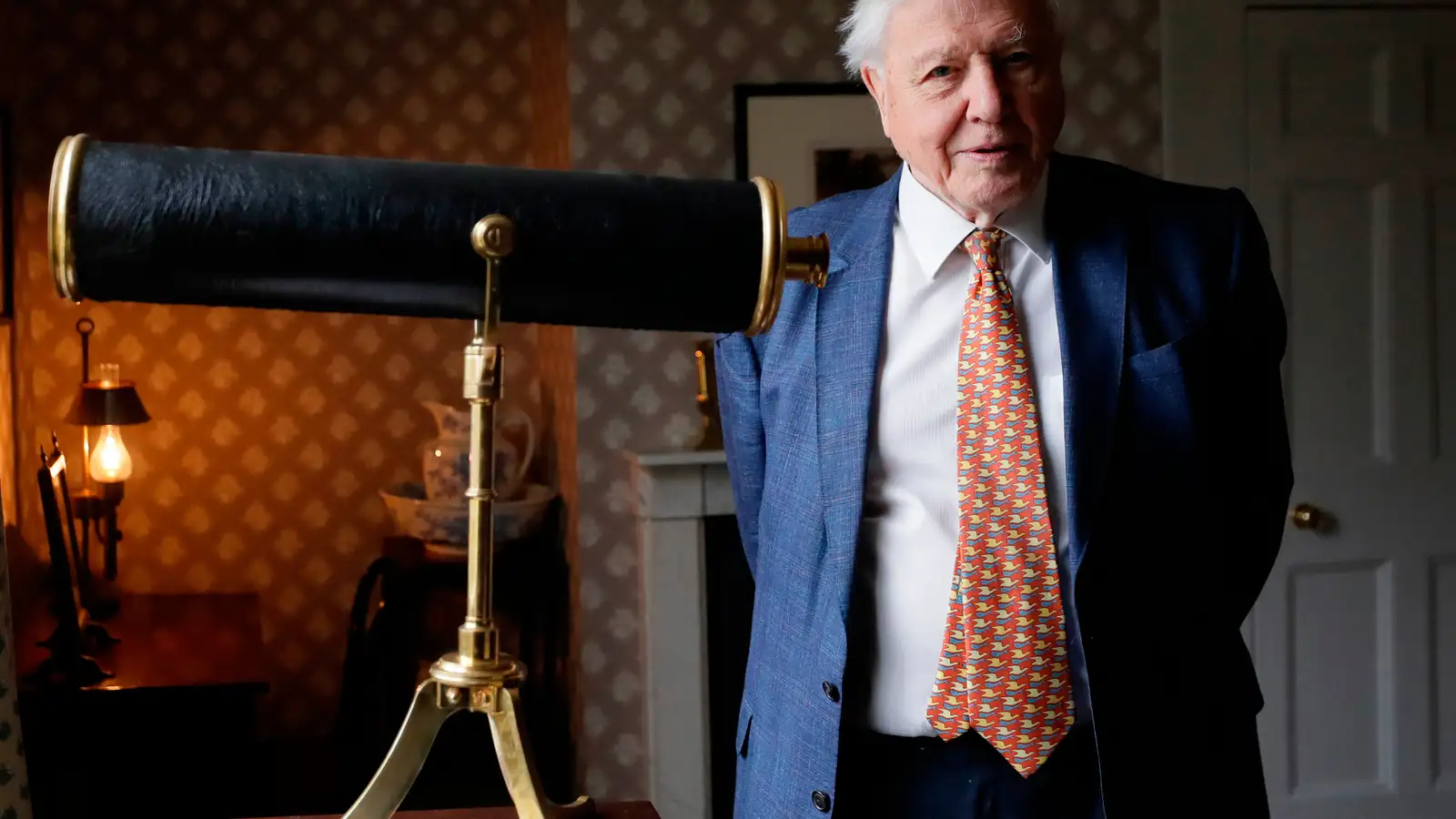 Aldargamall Attenborough hrærður yfir öllum afmæliskveðjunum