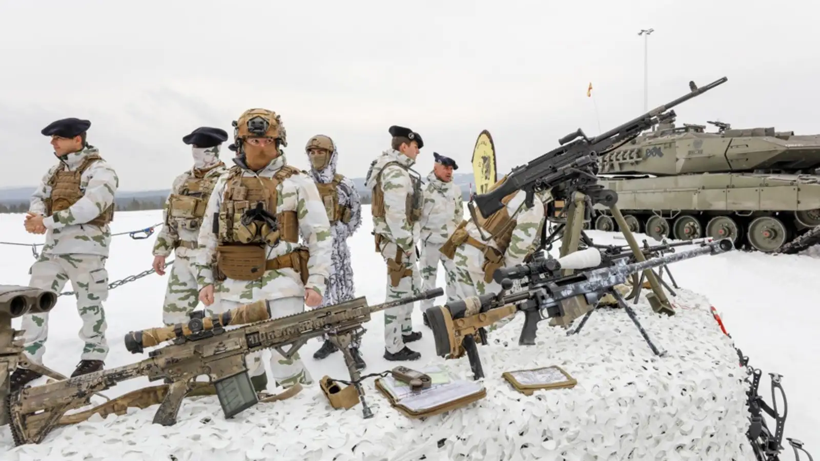 Bretar fjöga í herliði sínu í Noregi