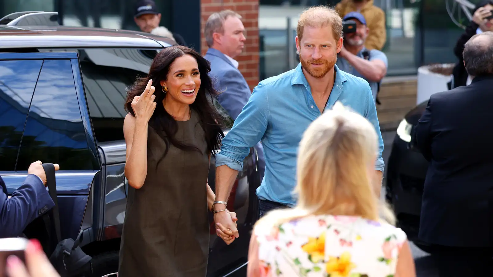 Harry og Meghan eru komin til Bretlands