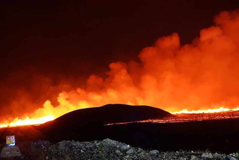Der Ausbruch am 22. August.