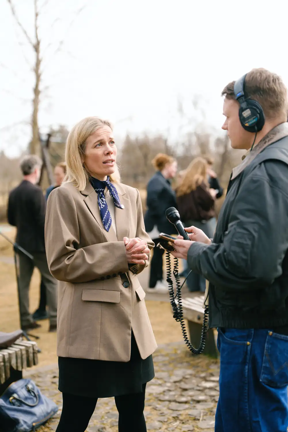 Frá fundi Viðreisnar á Klambratúni þar sem kosningaáherslur flokksins voru kynntar.