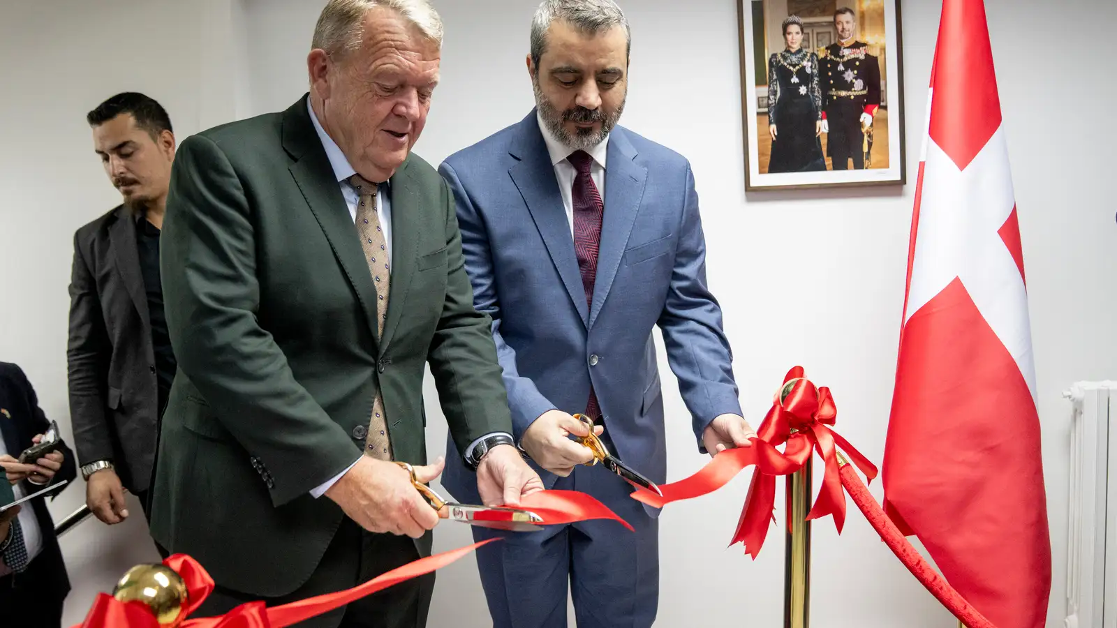 Danska sendiráðið í Sýrlandi opnað á ný