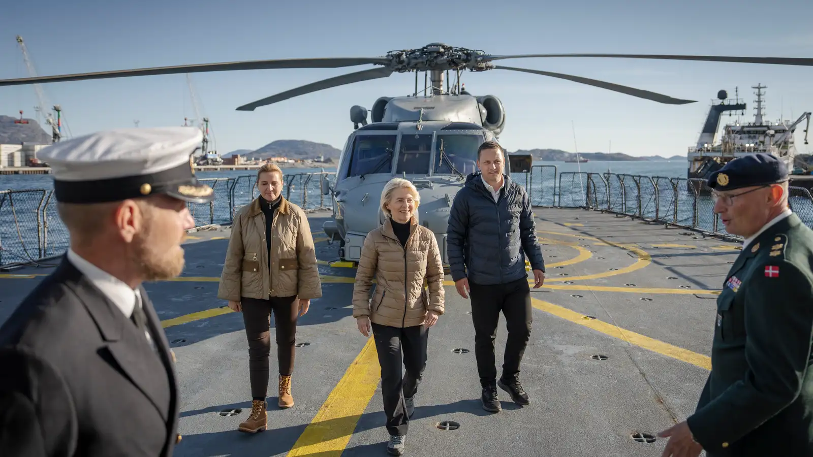Von der Leyen boðar aukið samstarf ESB og Grænlands