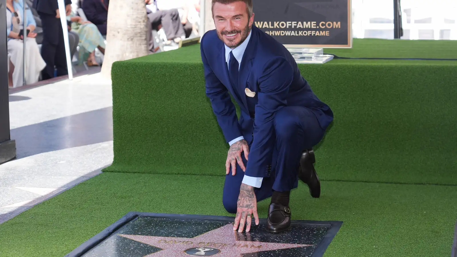 Beckham kominn með Hollywood-stjörnu