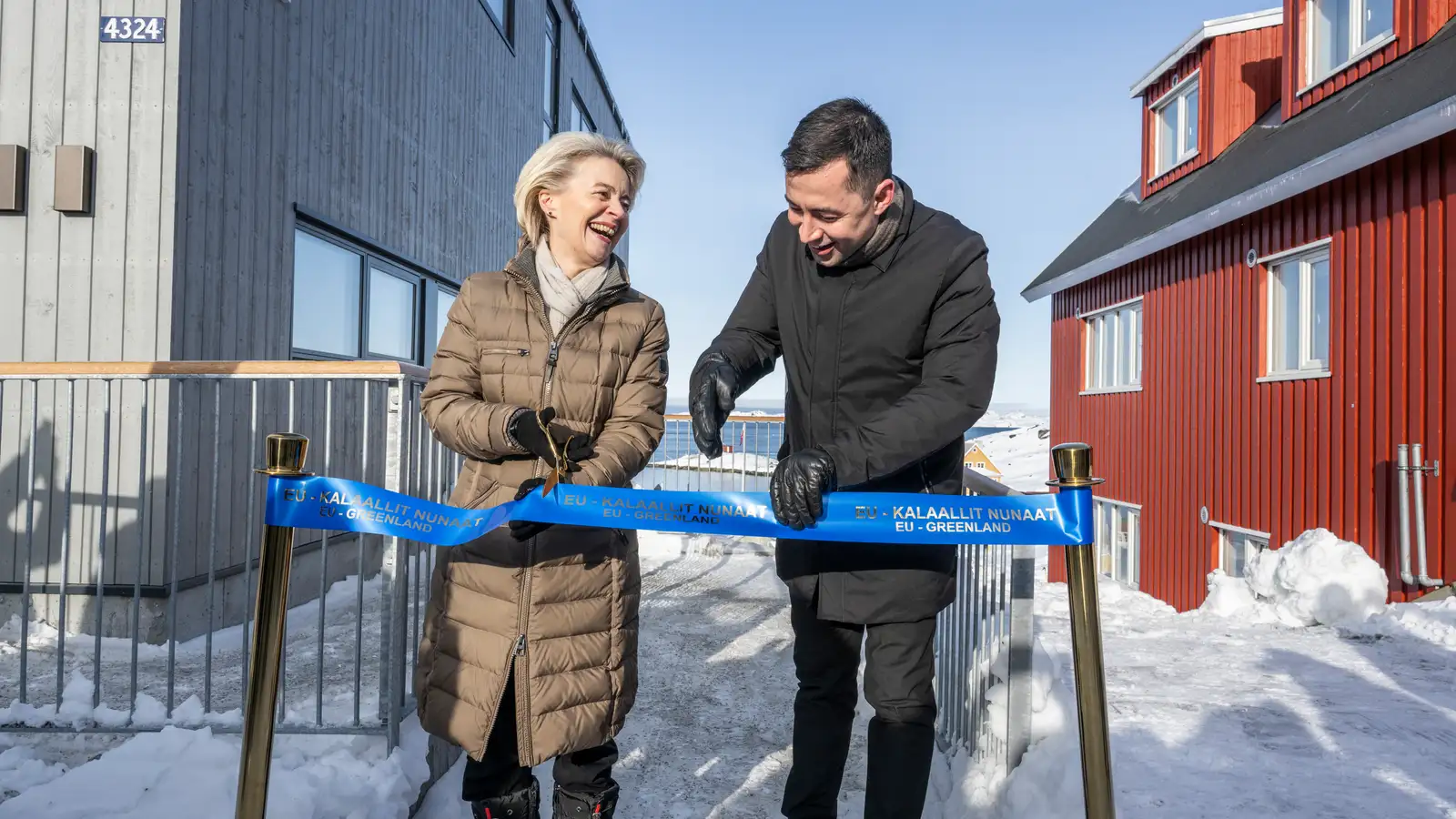 Von der Leyen væntanleg til Grænlands