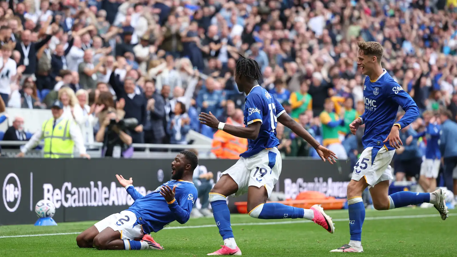 Everton náði dramatísku jafntefli gegn Manchester United