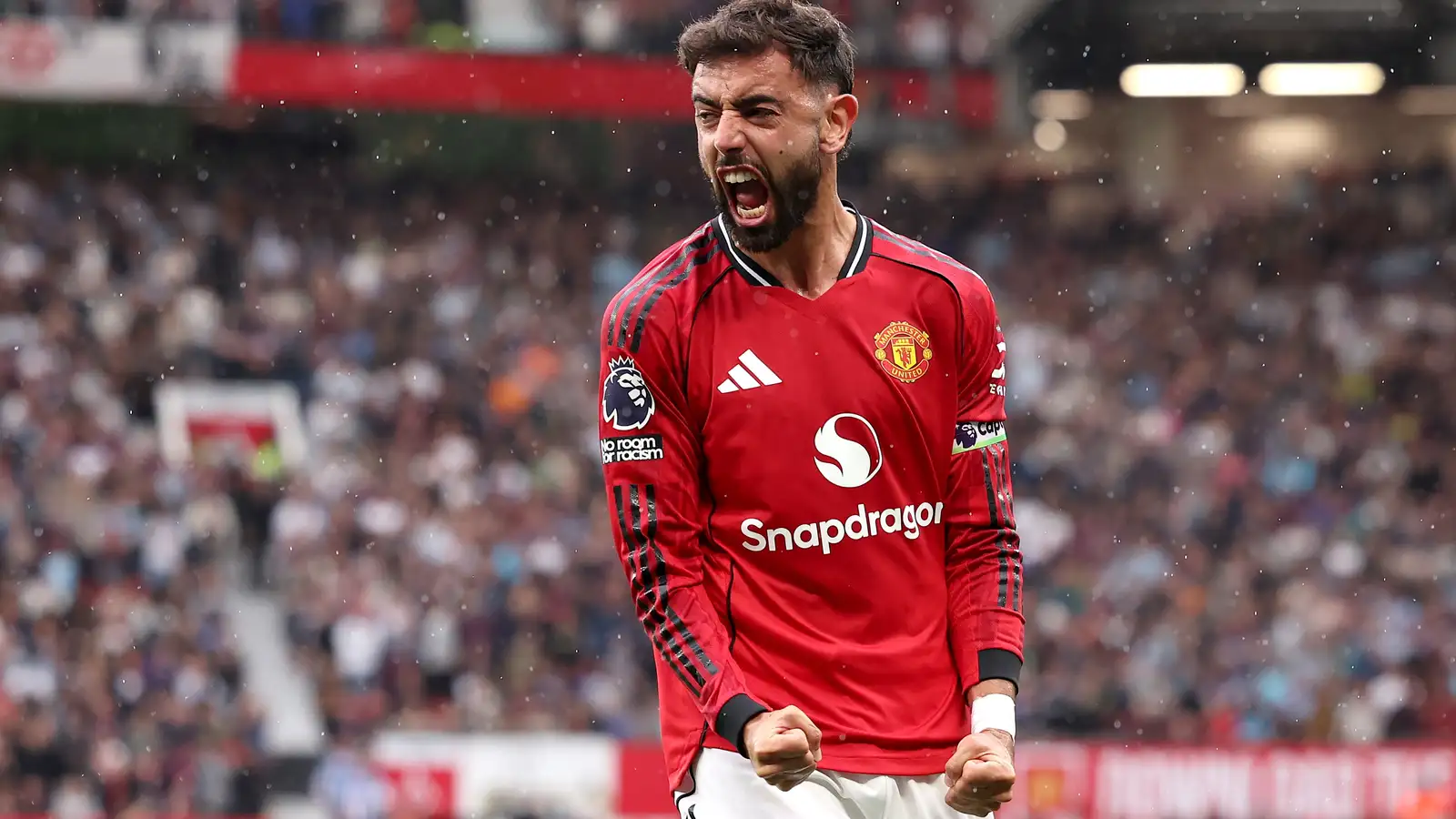 Bruno tryggði sigurinn fyrir United undir blálok leiksins