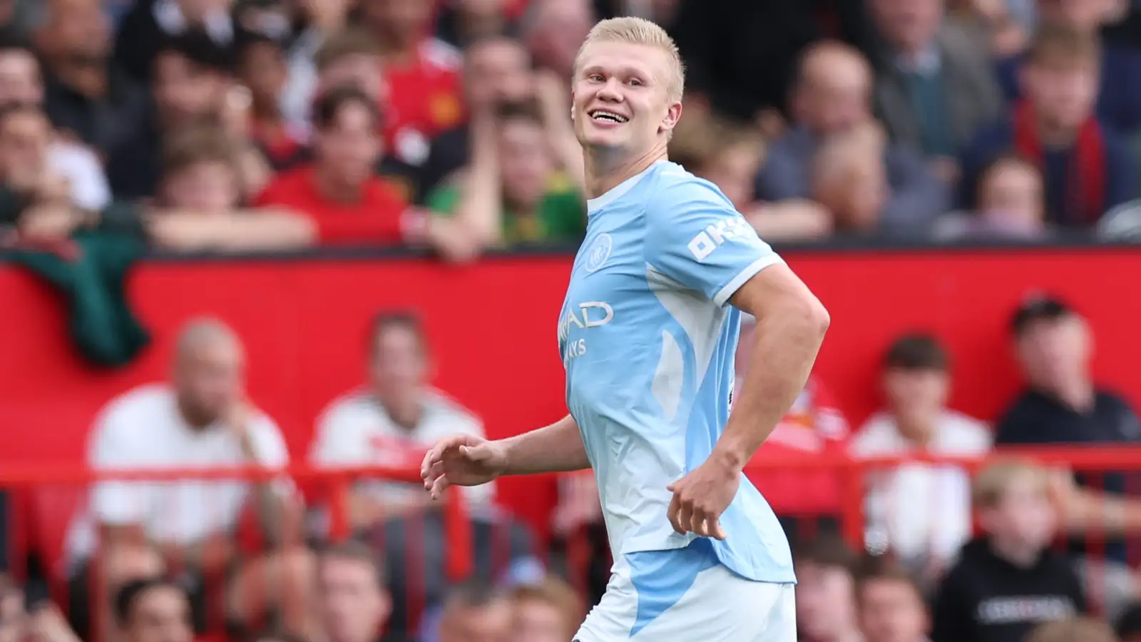 Manchester City vann nágrannaslaginn manni færri