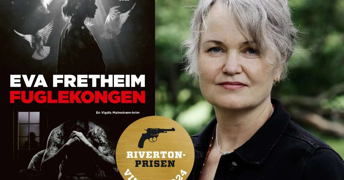 Eva Fretheim hlýtur glerlykilinn fyrir glæpasöguna Glókollurinn - RÚV.is