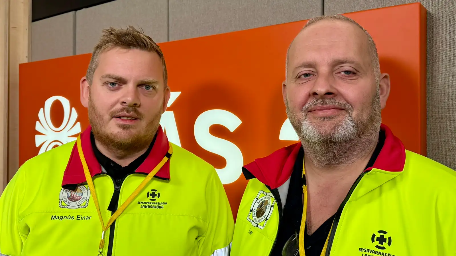 „Risastór, hvítur snjóveggur og allt í einu skall hann á glugganum hjá mér“