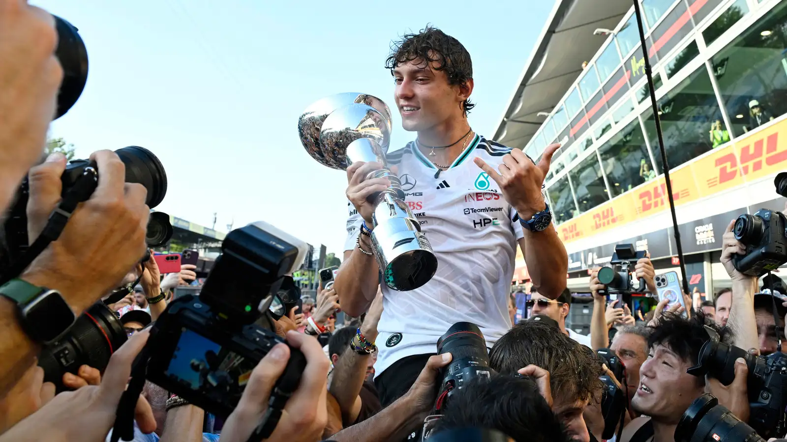 Ótrúlegur heimasigur Antonelli á Monza