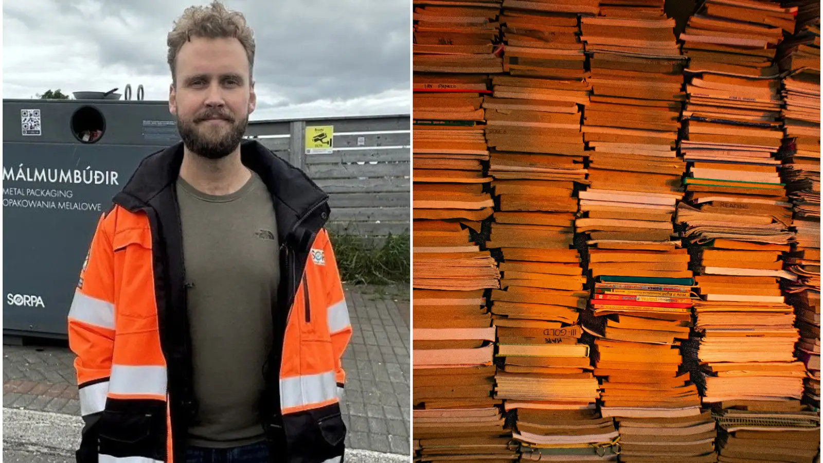 Taka við hálfri milljón bóka á ári