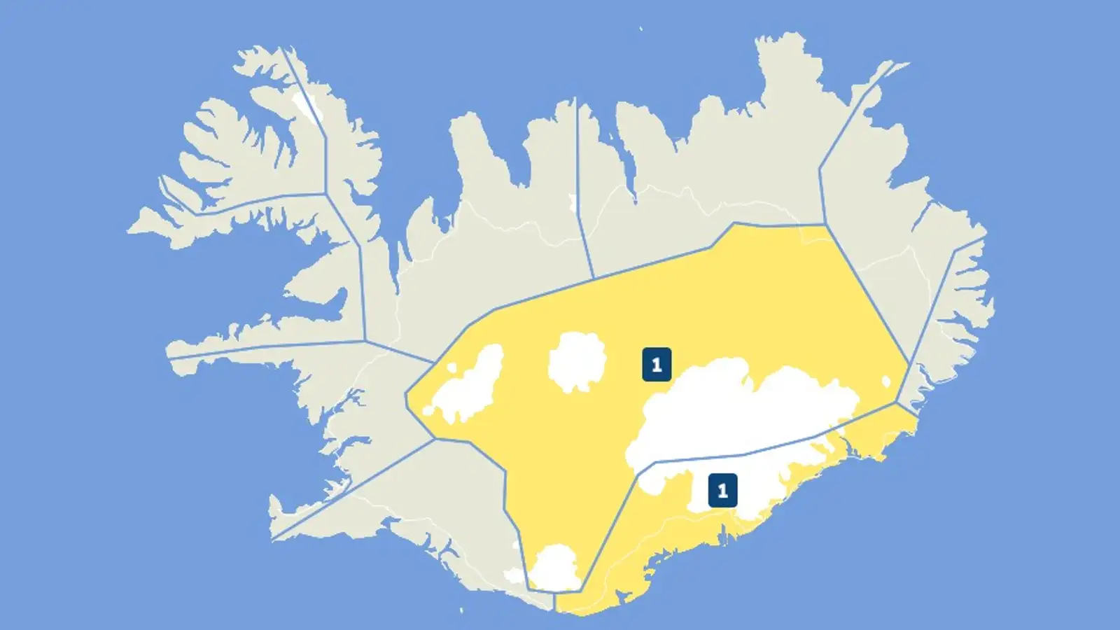 Útlit fyrir mikla rigningu