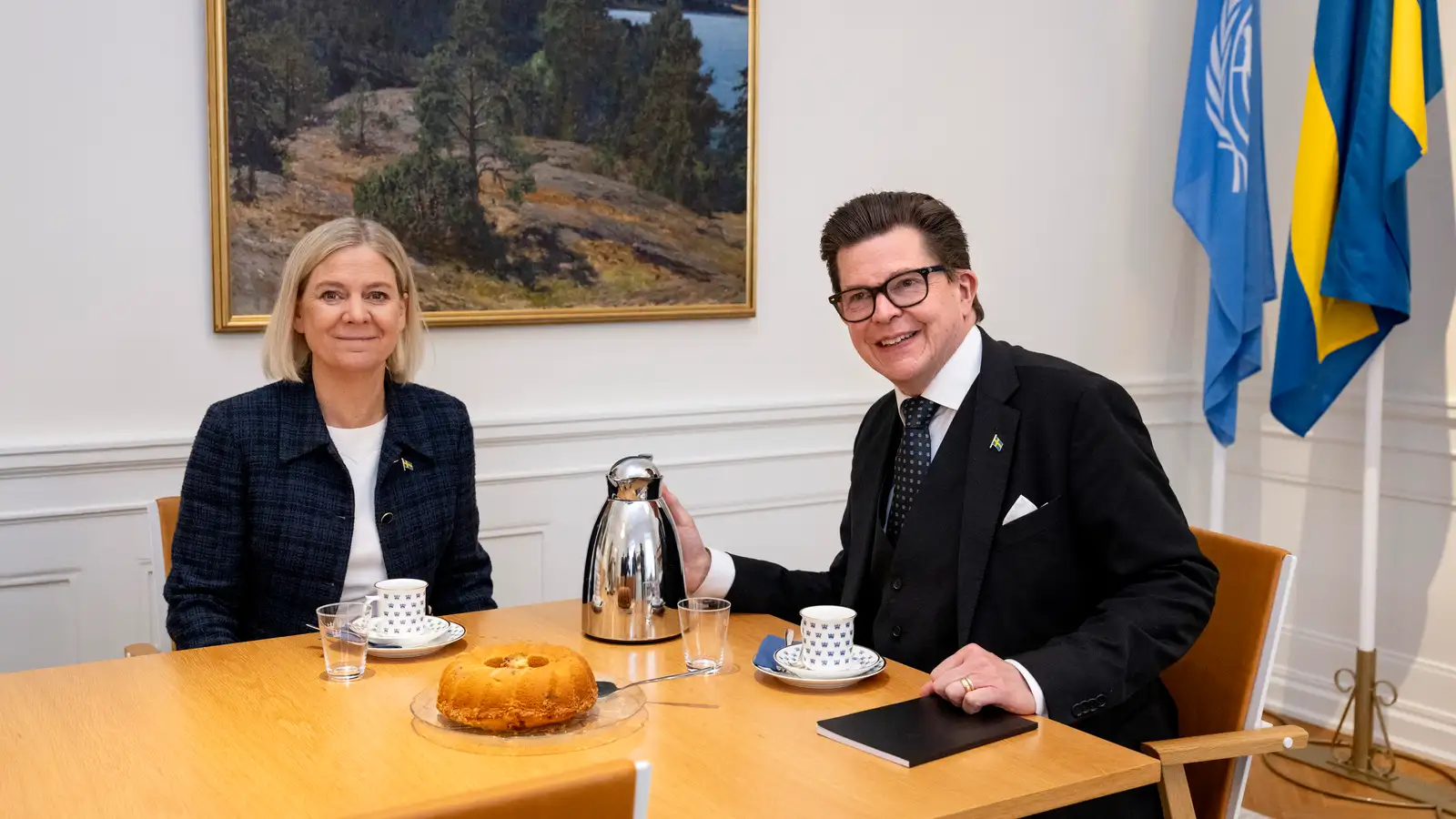 Andersson falið að mynda ríkisstjórn