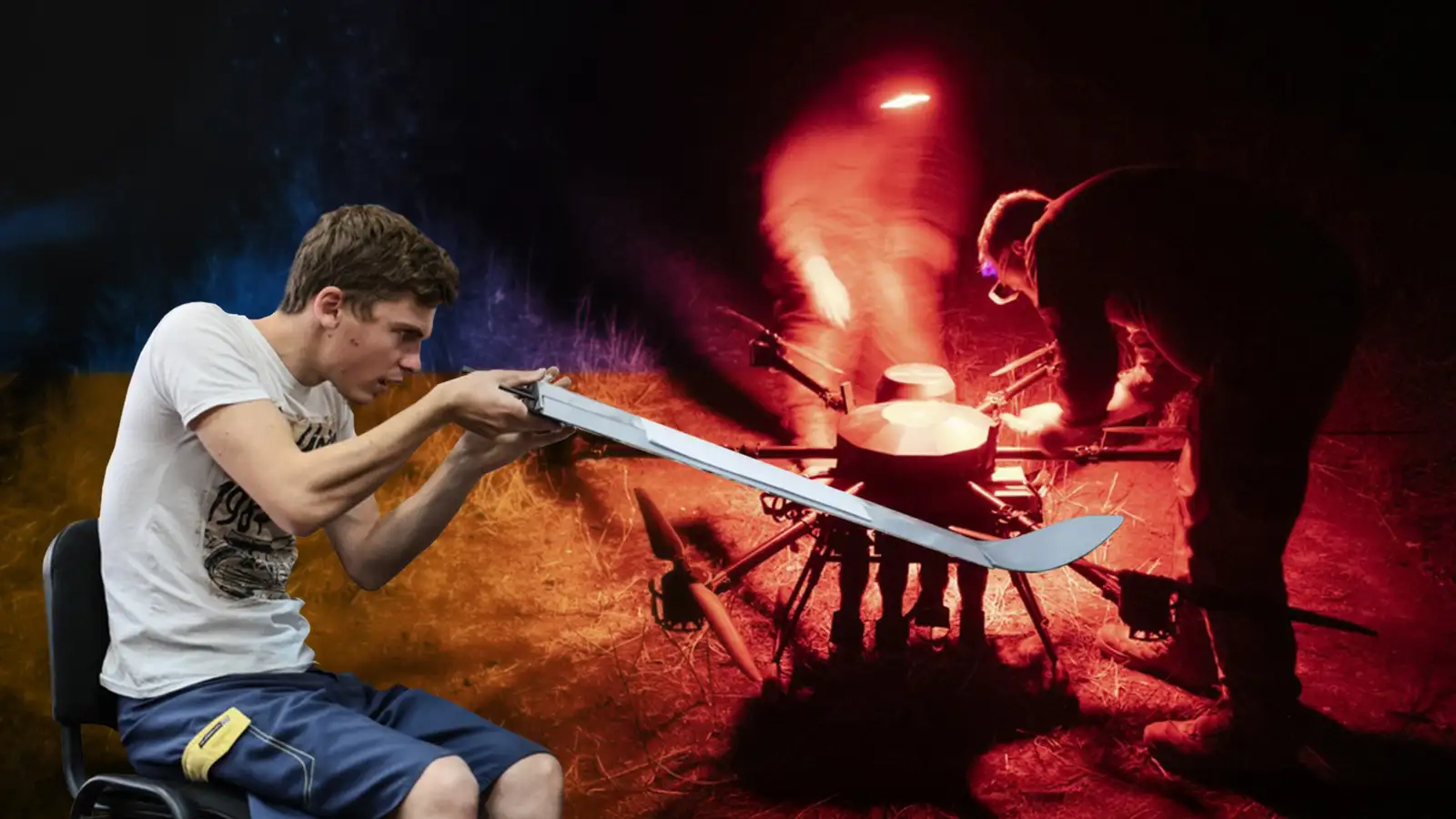 Landið sem neyddist til að verða drónaveldi