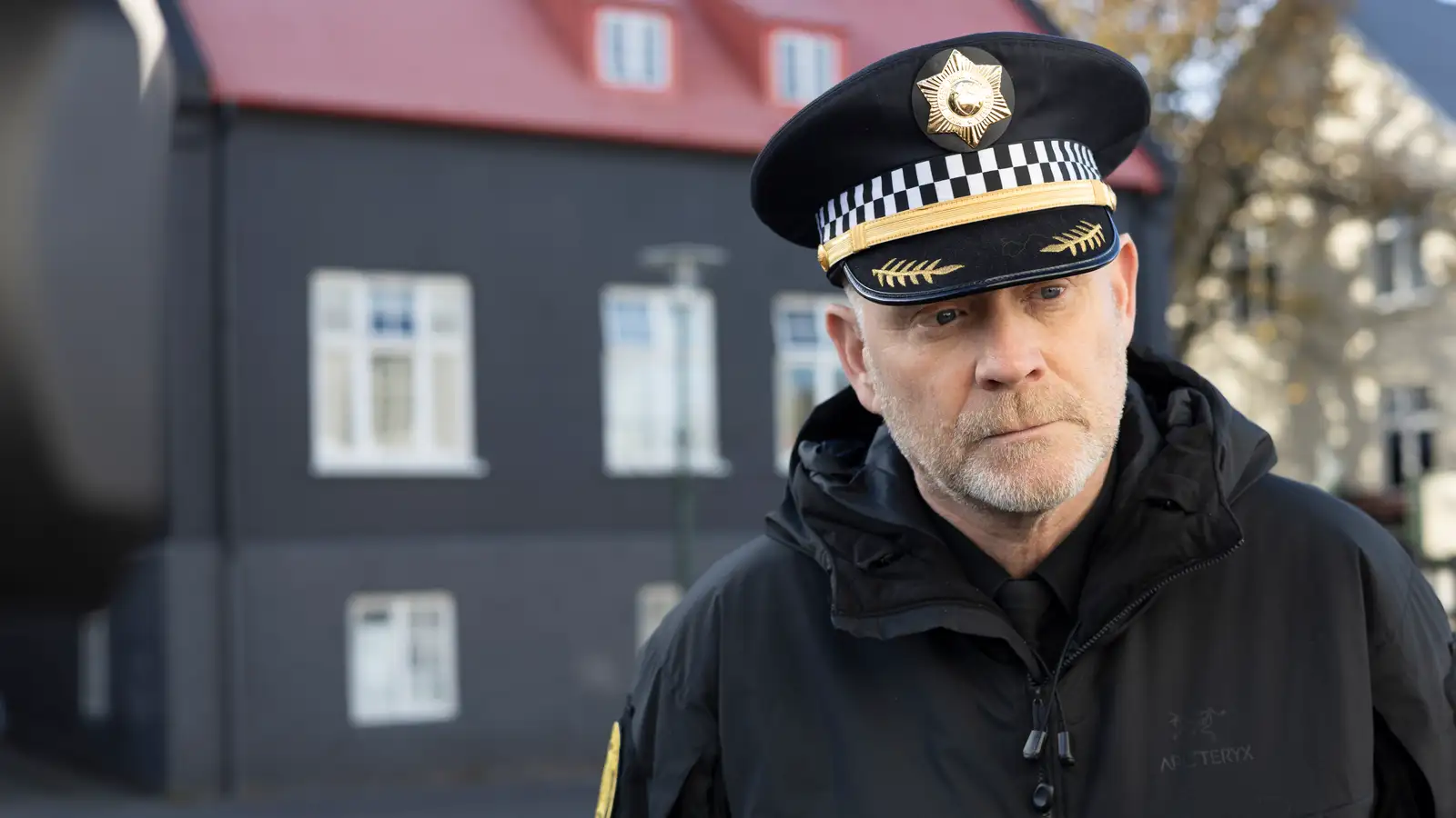 Menn og hundar gættu öryggis Rubios