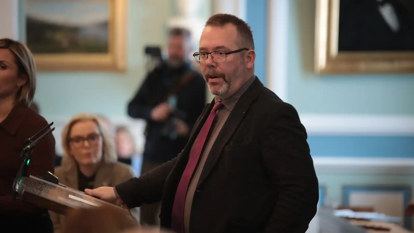 Ræddu aðildarviðræður við ESB fram undir miðnætti