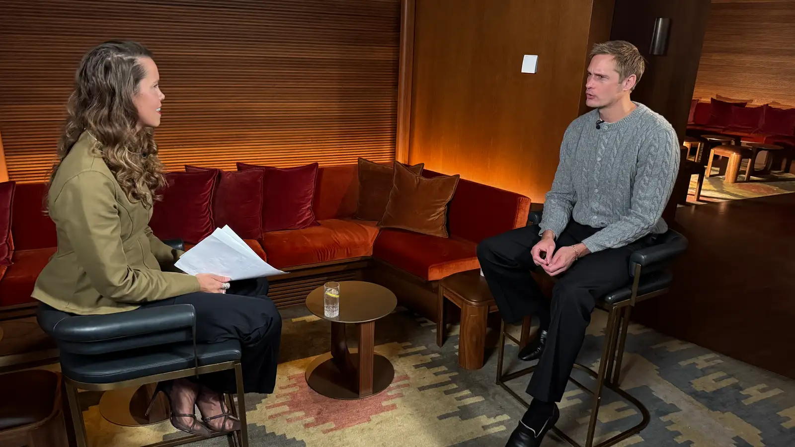 Skarsgård: Óttaðist að hitta átrúnaðargoðið