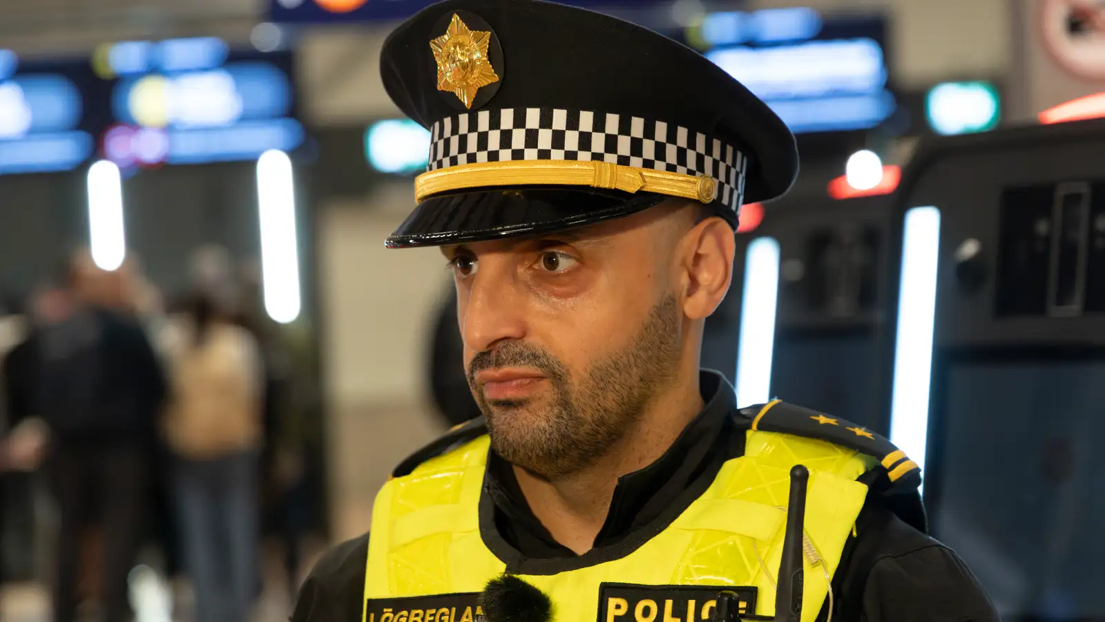 Dæmi um falskt jákvætt í sprengiefnaskimun eftir ferð í baðlón