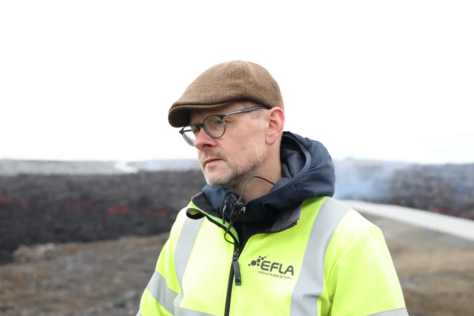 Jón Haukur Steingrímsson, Geologe beim Ingenieurbüro Efla.