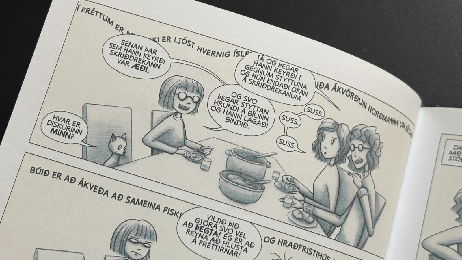 Vantar íslensk orð í myndasögur