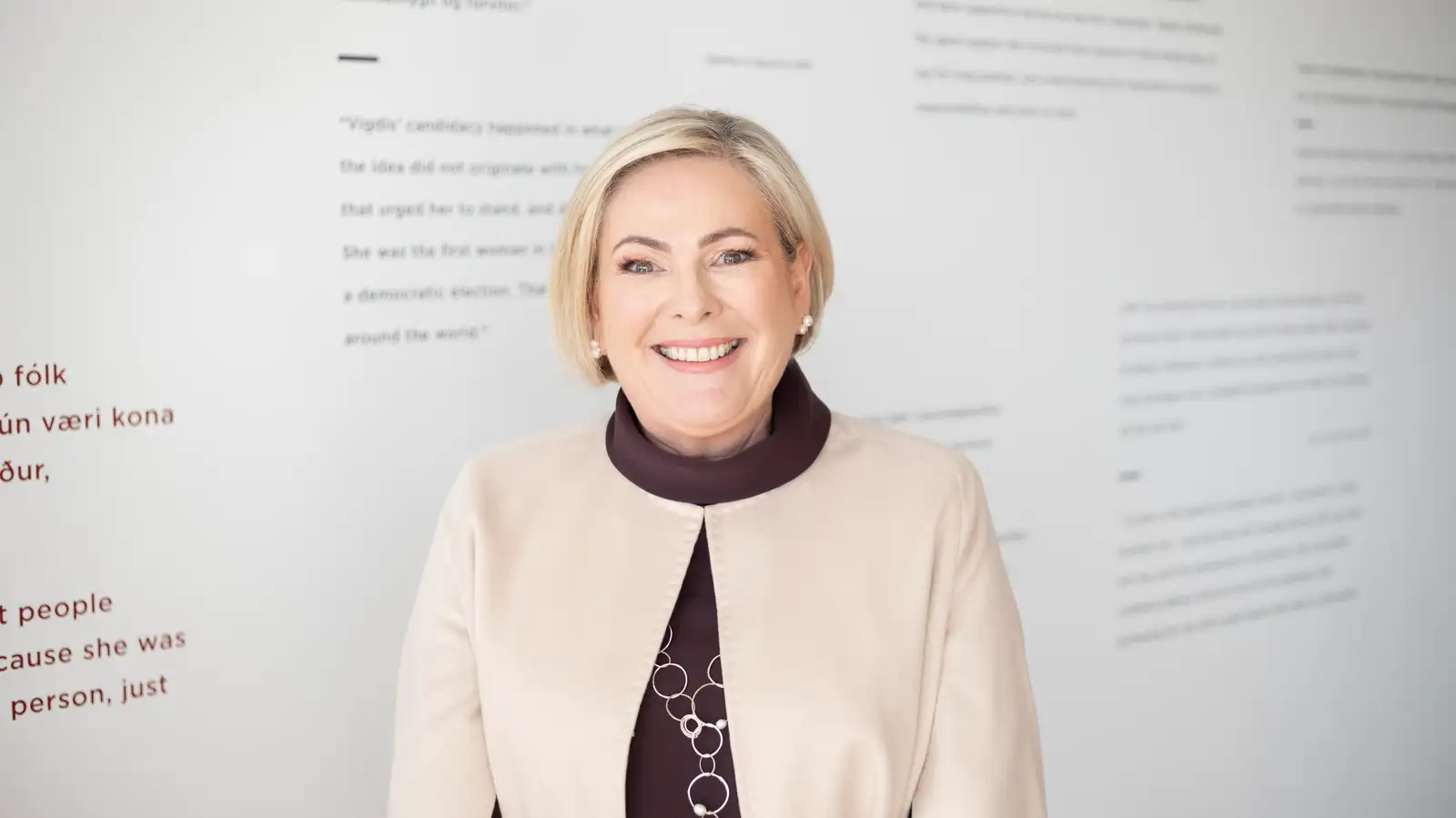 Forseti Slóveníu, Nataša Pirc Musar, tekur þátt í opnu samtali við forseta Íslands, Höllu Tómasdóttur, í Veröld - húsi Vigdísar, þann 15. apríl 2026