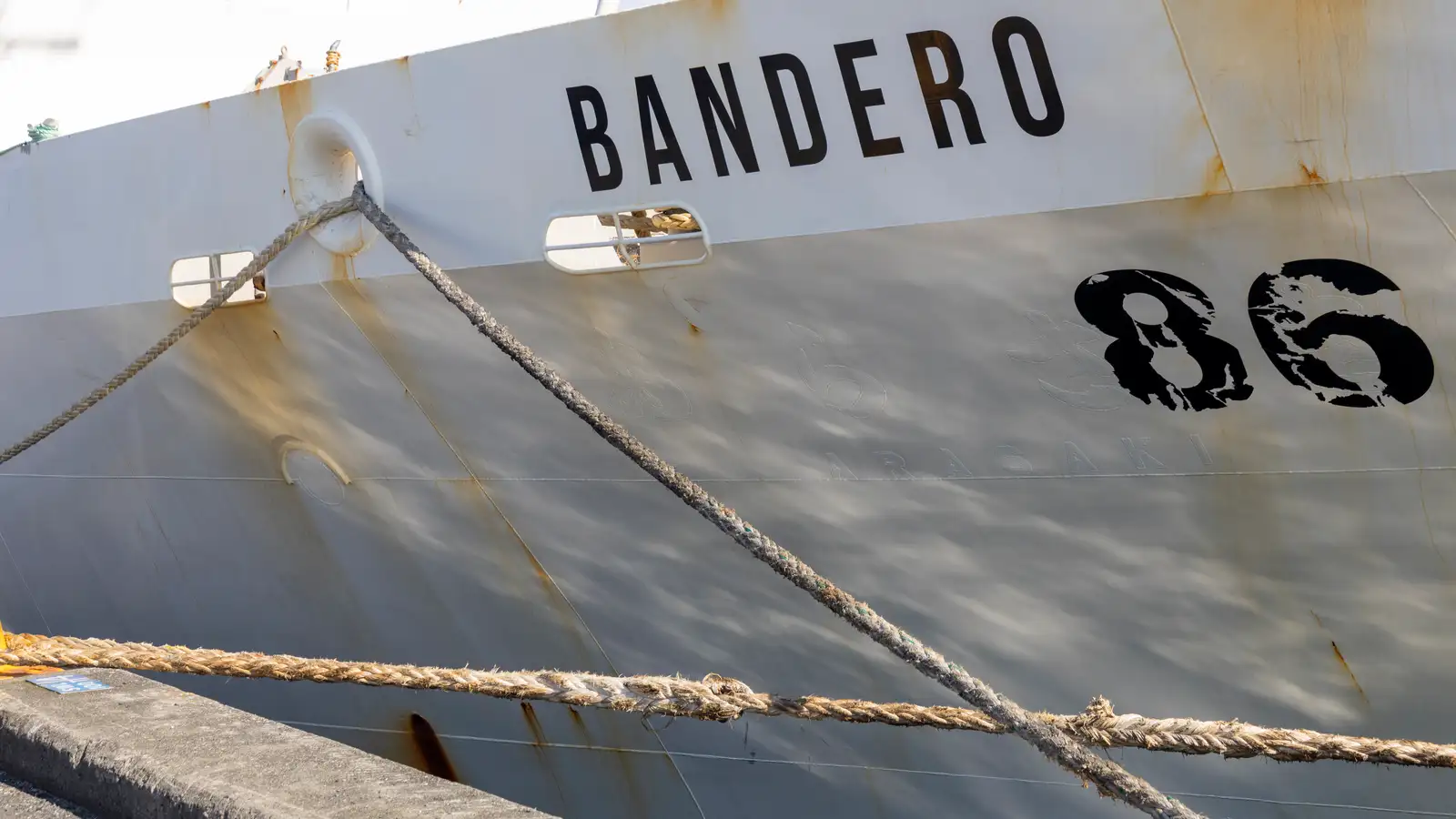 Bandero-áhöfnin var talin vera hér í ólögmætum tilgangi