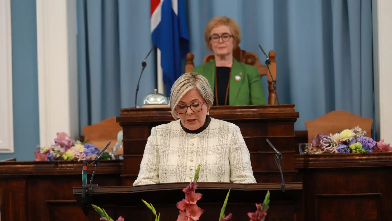 Alþingi convenes; government parties lay out plans