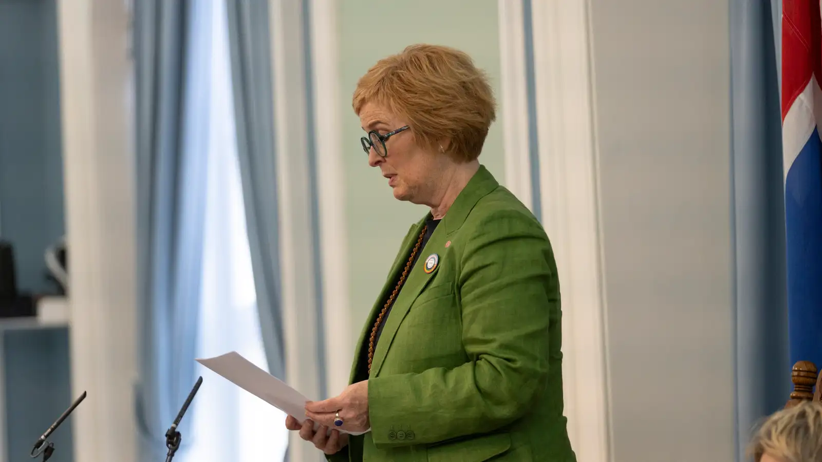 „Mér finnst aðallega óheppilegt að ég þurfi að taka þetta samtal við fréttamann“