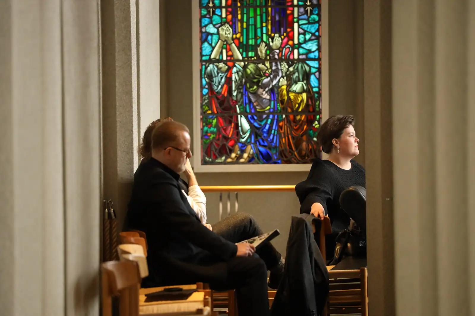 Myndir úr útför Björgvins Halldórssonar.