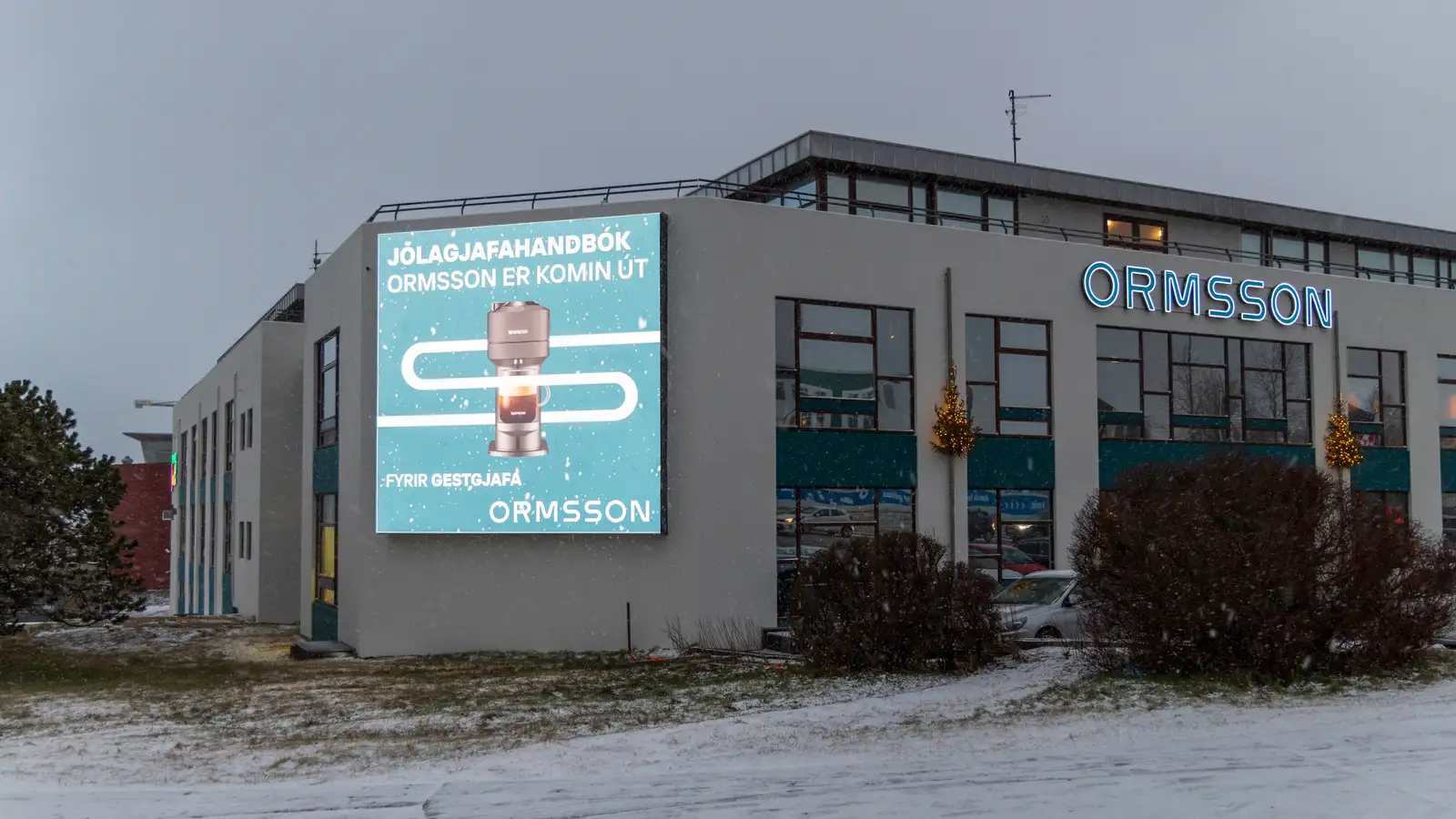 Borgin lagði Ormsson fyrir dómi í deilu um ljósaskilti