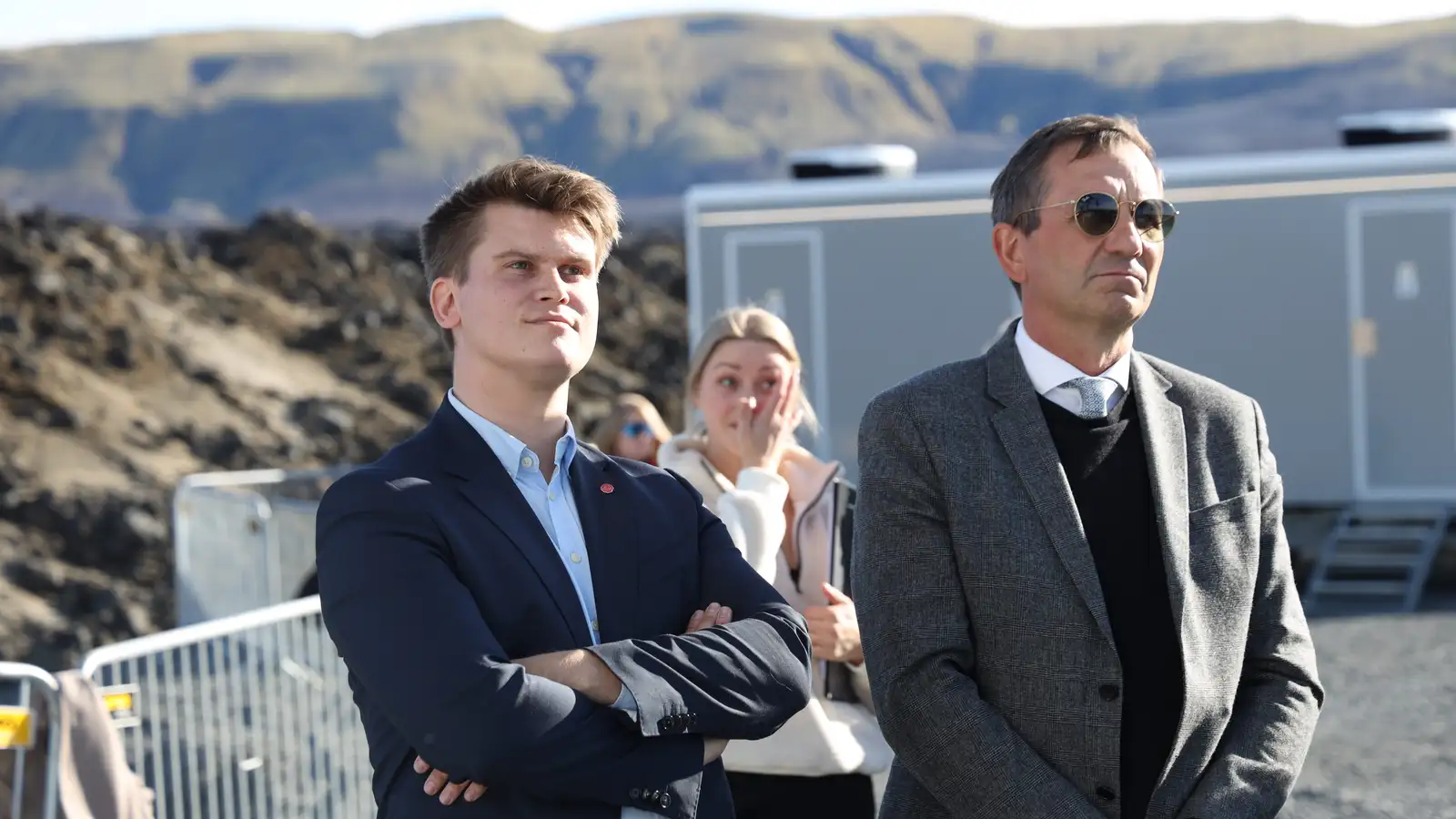 Fyrsta vindorkuverið gangsett í blíðviðri