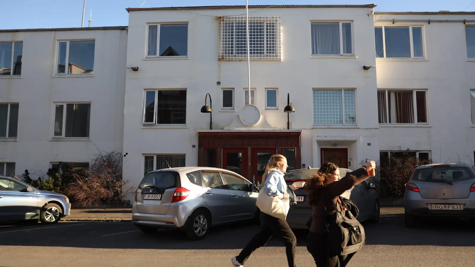 Gamla bandaríska sendiráðið verði rifið að hluta og breytt í íbúðarhúsnæði