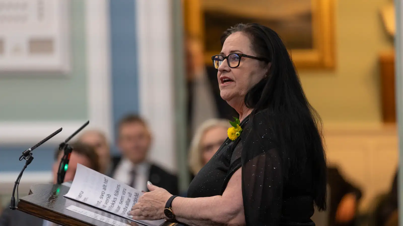 Fékk sendar niðurstöður fundarins 20 mínútum áður en hann hófst