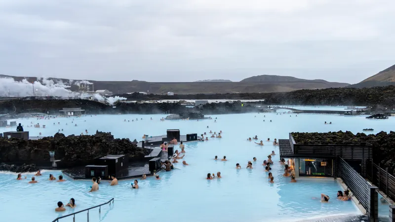 Varnargarðar við Bláa Lónið 10. janúar 2024 Svartsengi