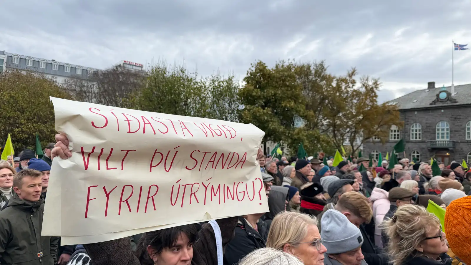 „Ég vona að það verði sett eitthvað stopp á þetta“