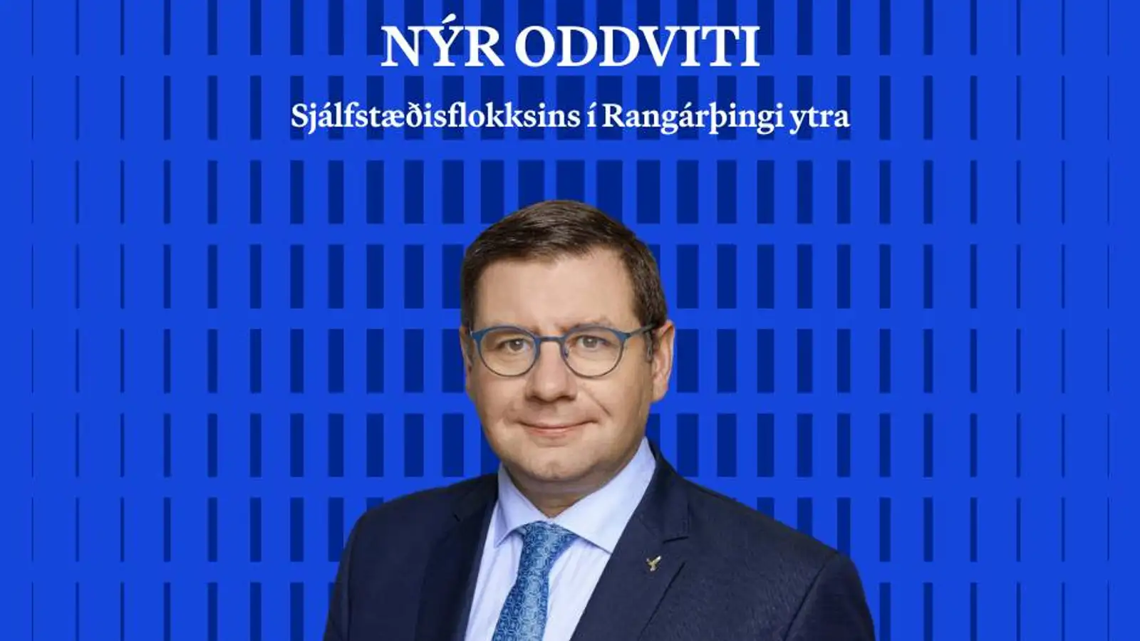 Ingvar Pétur Guðbjörnsson nýr oddviti Sjálfstæðisflokksins í Rangárþingi ytra