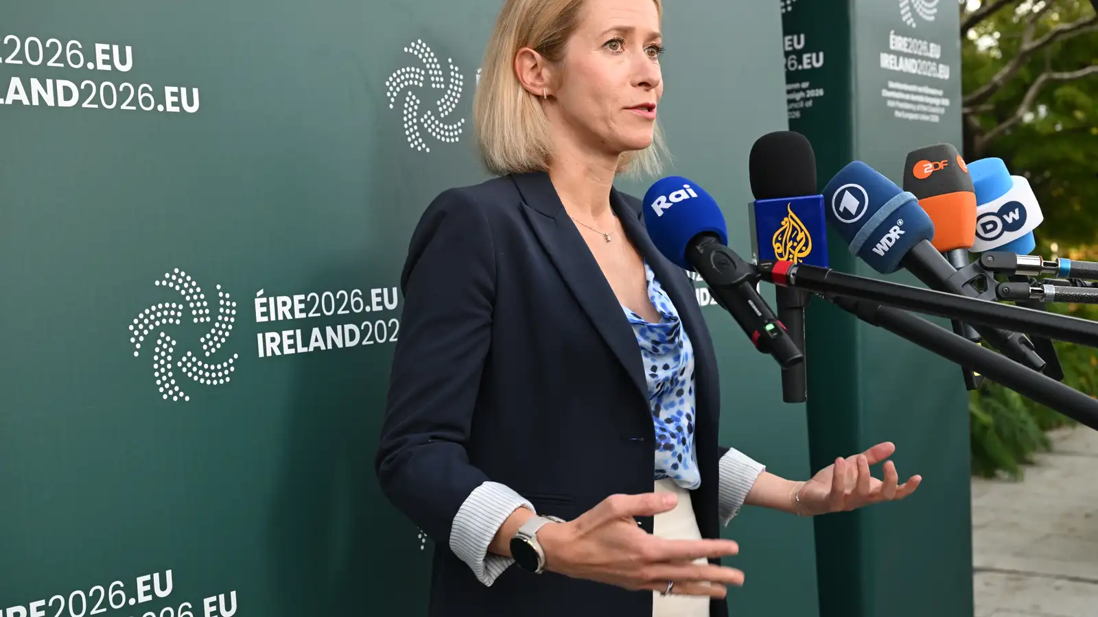Kaja Kallas: Rússar reyna að hræða Vesturlönd