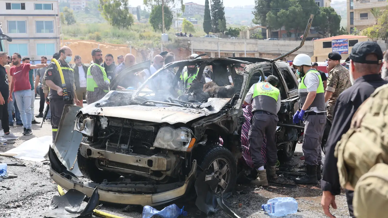 Ísraelsher réðst á sveitir Hezbollah handan Litani-fljótsins