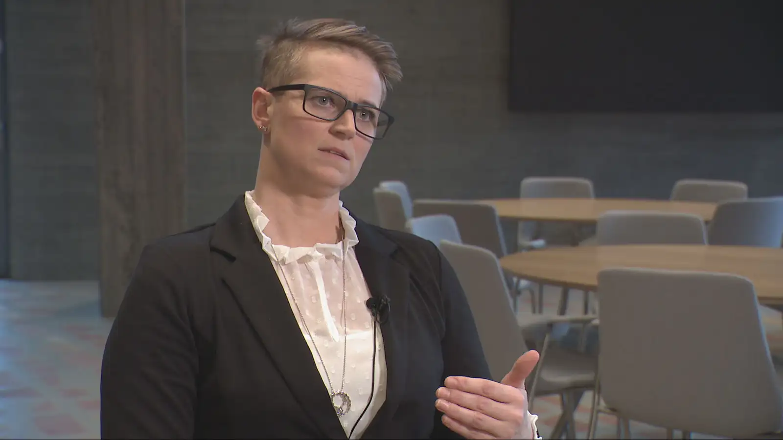 Varaþingkona Miðflokksins fordæmir orð landsfundarfulltrúa