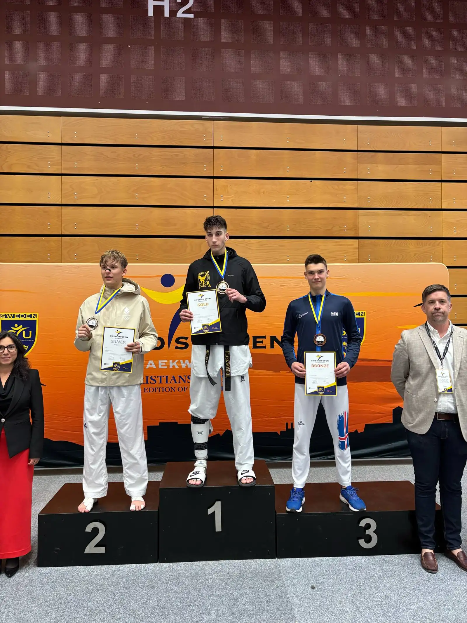 Leo Anthony Speight endaði í þriðja sæti á Swedish Open 2025 í ólympísku taekwondo.
